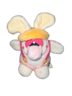 Dudley Humble TV Star Vintage 1985 Plush 9" Easter Bunny Rabbit Spearhead